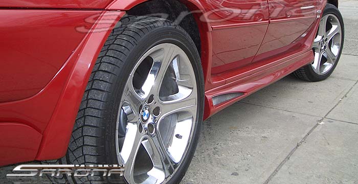 Custom BMW X5 Side Skirts  SUV/SAV/Crossover (2000 - 2006) - $390.00 (Part #BM-001-SS)